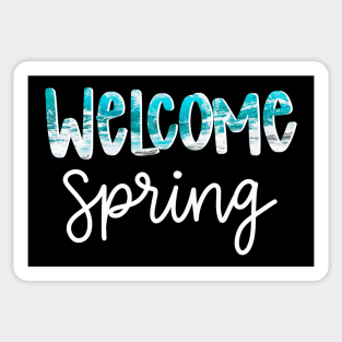 Welcome Spring Sticker